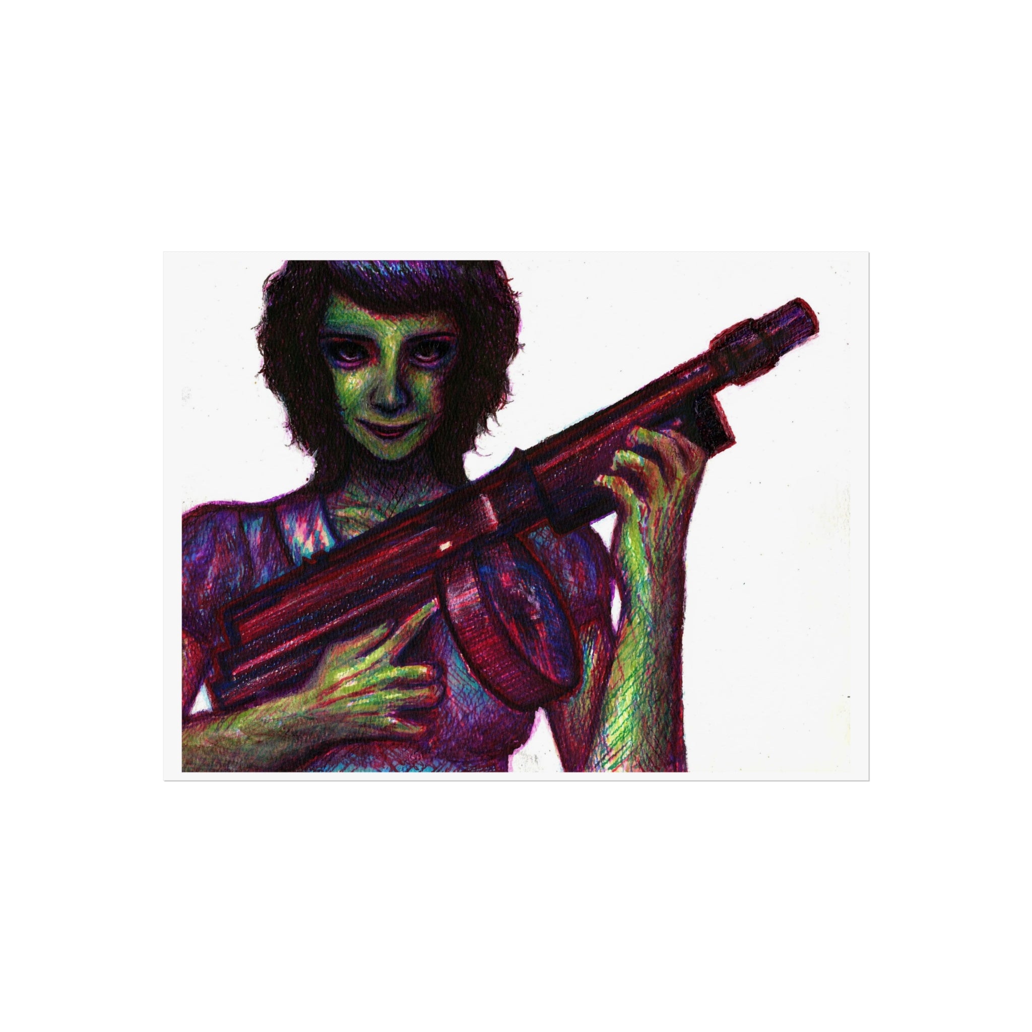 ZombieGirl (print)