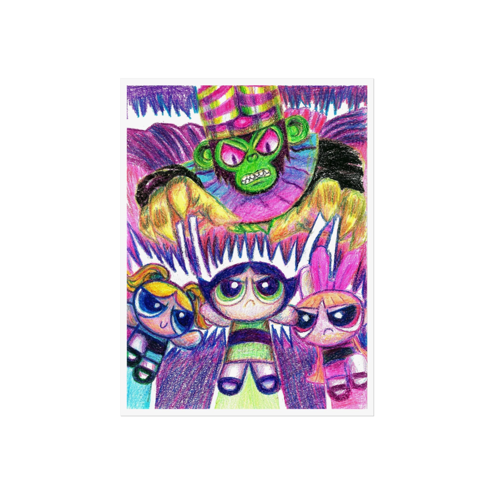 Powerpuffgirlz (print)